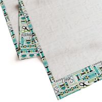 SEW happy - Teal