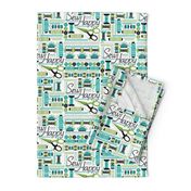 SEW happy - Teal