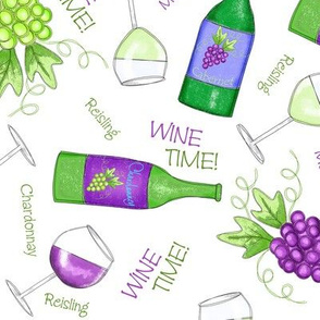 Wine Time White