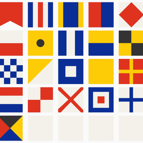 Nautical Bunting- Maritime Signal Flags