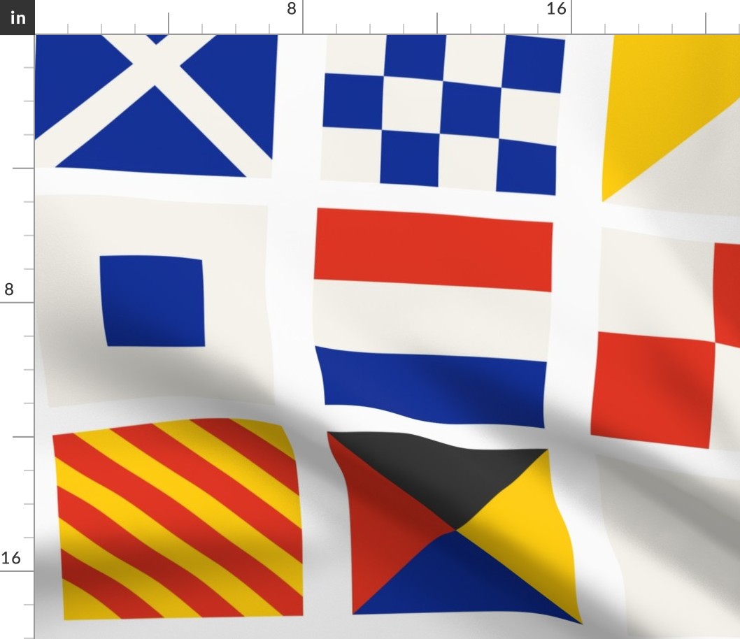 Nautical Bunting- Maritime Signal Flags