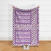 Poodle Polka Dot Baby Cheater Quilt