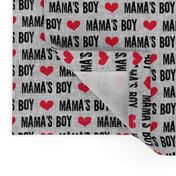 Mama's boy - valentines day fabric