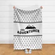 2 yard minky (54" width)  Little Adventurer panel 