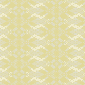 Ombre Diamonds in Khaki, Pale Goldenrod and Antique White, Vertical