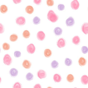 valentines dots polka dot fabric valentines day pastel