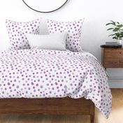 valentines dots polka dot fabric valentines day purple