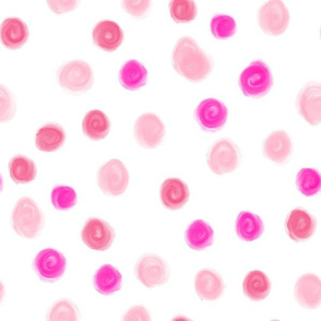 valentines dots polka dot fabric valentines day pinks