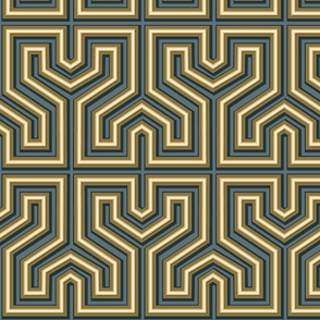 Greek style labyrinth