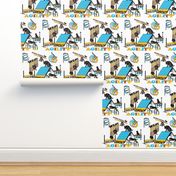 Agilty fabric two and agility wallpaper