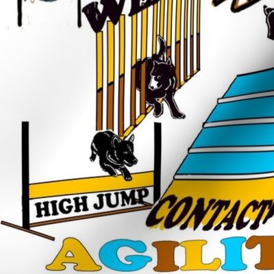 Agilty fabric two and agility wallpaper