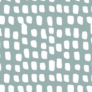 Abstract white spots Scandinavian minimal designs brush dashes stone gray