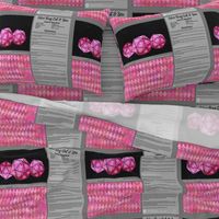 Pink Dice Bag Cut and Sew