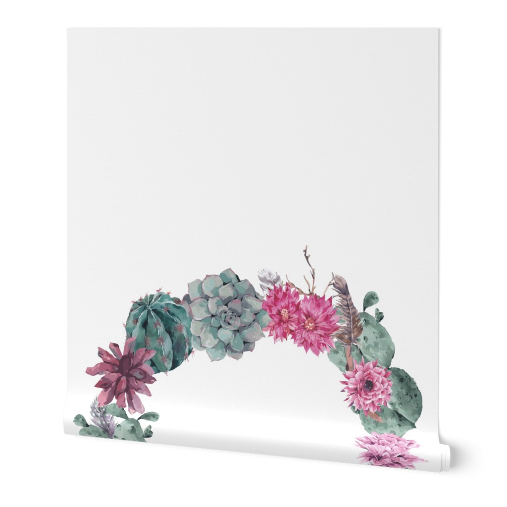 Wreath Sheet in Cactus Boho 