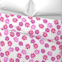 Poinsettia Flowers - Pink - Large Scale