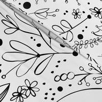 Chloe Floral Coloring Book Style