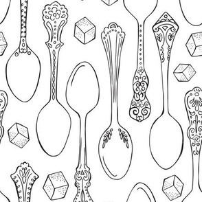 Spoonful of Sugar Coloring Book Style