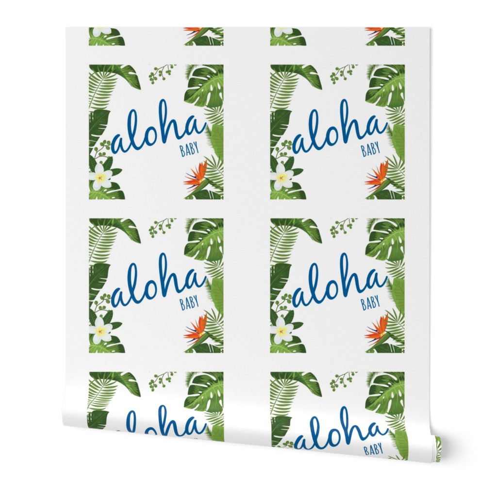 Aloha baby blue lovey