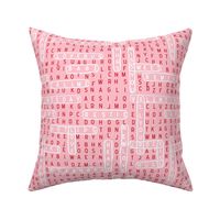 valentines word search love crossword valentines day fabrics pink