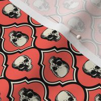 French Skulls - coral