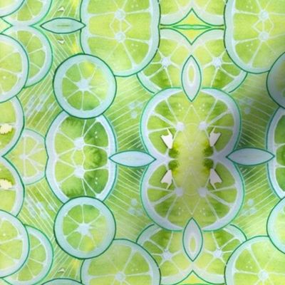 Lime Ring Kaleidoscope