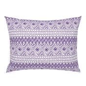 Ornate Purple Mud Cloth // Small