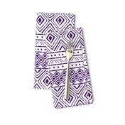 Ornate Purple Mud Cloth // Small