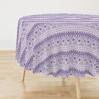 Ornate Purple Mud Cloth // Small