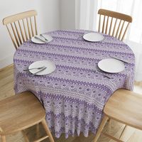 Ornate Purple Mud Cloth // Small