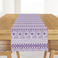 Ornate Purple Mud Cloth // Small