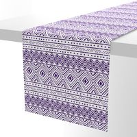 Ornate Purple Mud Cloth // Small