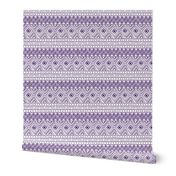 Ornate Purple Mud Cloth // Small