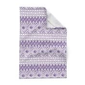 Ornate Purple Mud Cloth // Small