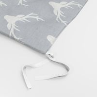 Navy + White Deer Antlers – Woodland Baby Nursery Kids Children baby Boy Bedding A