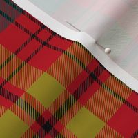 Prince Charles Edward tartan from 1745, 10" ancient colors