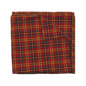 Prince Charles Edward tartan from 1745, 6" ancient colors