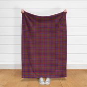 Prince Charles Edward tartan from 1745, 6" modern colors