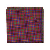 Prince Charles Edward tartan from 1745, 6" modern colors