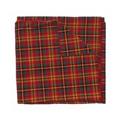 Prince Charles Edward tartan from 1745, 7" ancient colors