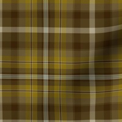 Bonnie Prince Charlie tartan, gold, 6"