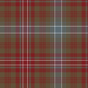 Janet Wilson 1780 tartan, 6" weathered