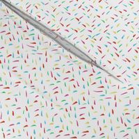 Multi-coloured Illustrated Rainbow Confetti Drawing