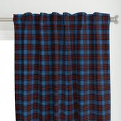 MacKeane blue tartan, 3" bright