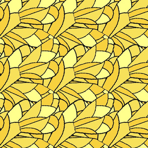 Fractal Wings Yellow