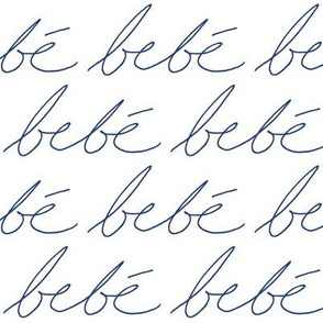 'Bebe' in Blue // Large