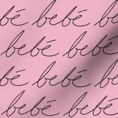 'Bebe' in Pink // Large
