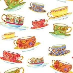 Turkish Teacups by Anna Battle