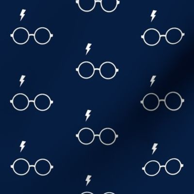 Wizard Glasses // Navy