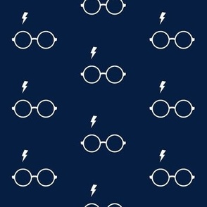 Wizard Glasses // Navy