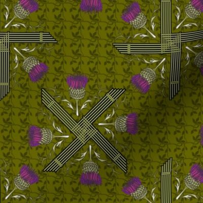 Â©2011 St Brigid's Cross and Thistle